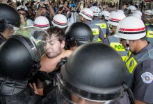 Photo of Manifestação contra falta d’água tem tumulto na Avenida Paulista