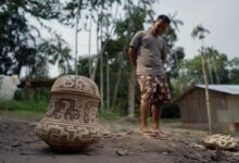 Photo of Urnas Funerárias intactas são encontradas no quintal de um ribeirinho no Amazonas